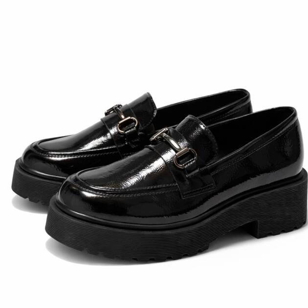 Loafers δίπατο λουστρίνι